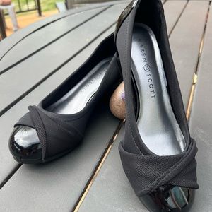 Karen Scott Preslee Dress Casual Closed Wedge Shoes Black 5